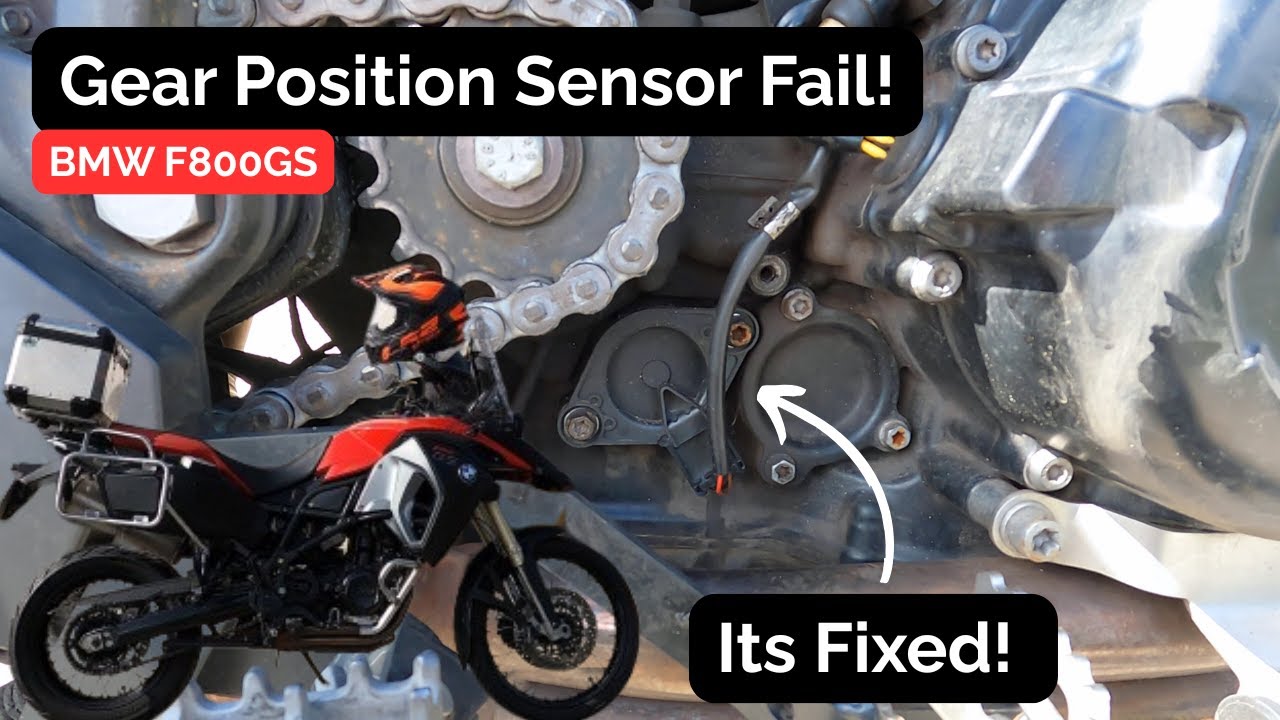 BMW F800GS adventure gearbox sensor FAULT you need to know! Now FIXED!
