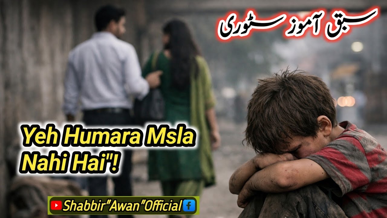 Yeh Humara Msla Nahi Hai. Humain Is sey Kya Wasta. Zindagi Ka Rukh Badal Deney Wali Story 