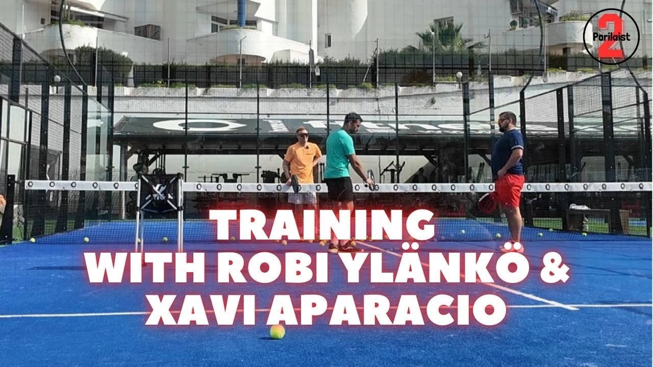 Volley & Groundstroke Drilling With Robi Ylänkö & Xavi Aparacio | Oxygen Padel Club