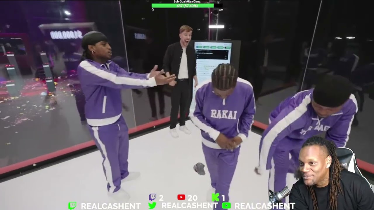 Ракай проиграл, а затем выбыл из игры, используя читы в поединке стримеров Mr Beast за приз в 1 0...