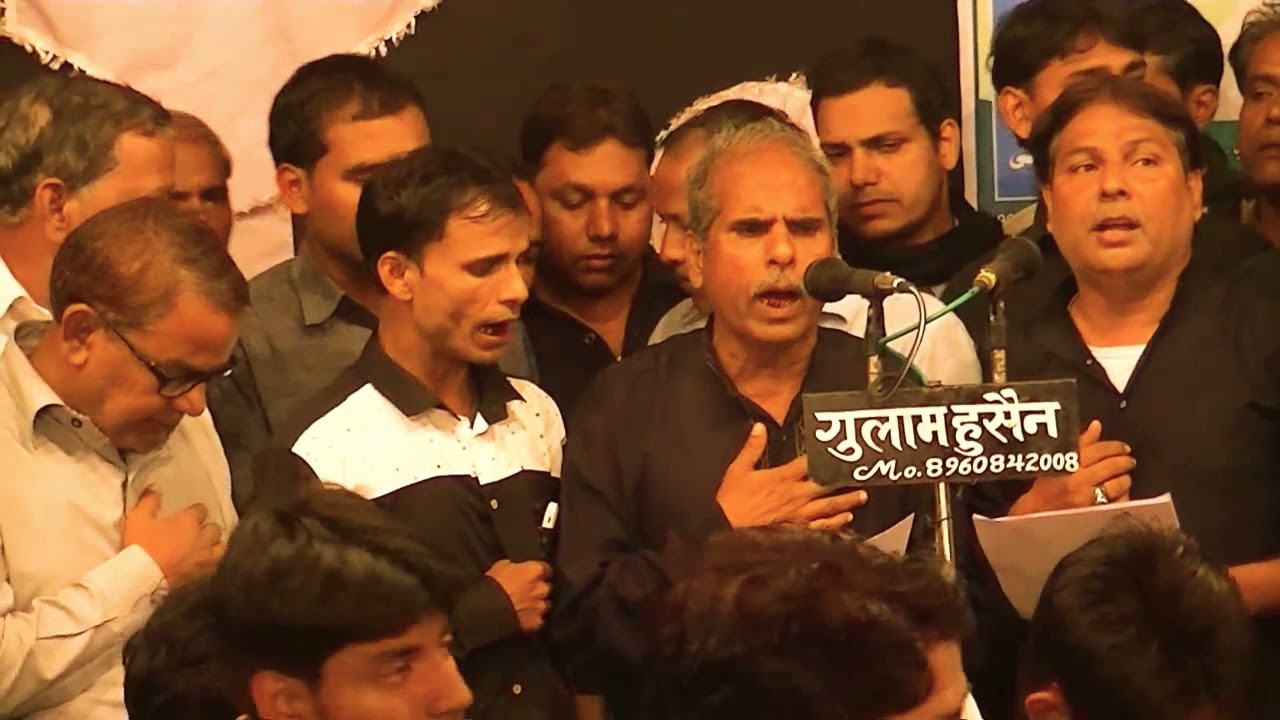 4 Safar 2016: Tarahri Kalam : | Sham ka Bazar hai |Anjuman Ansare Husaini Qadeem | Mubarakpur Azamgh