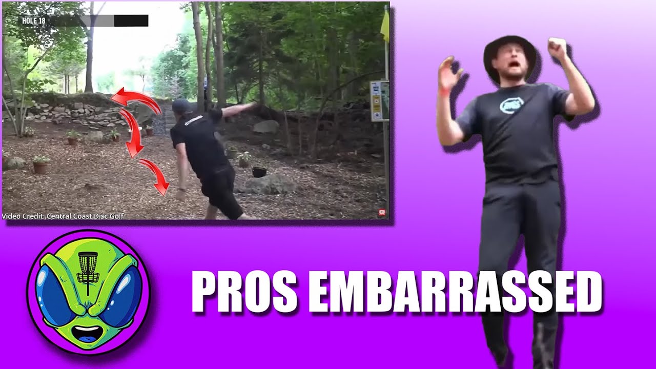 Most Embarrassing Disc Golf Fails Ever! (Reaction)