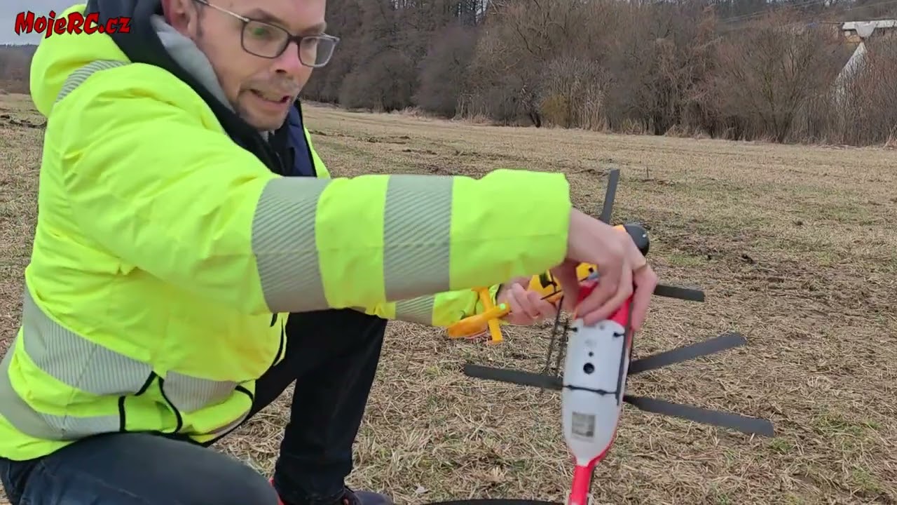 RC vrtulník MODSTER EC-135 PRO a RC vrtulník DRF AFX-135 PRO.😁