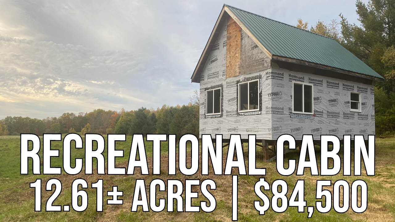 Recreational Cabin on 12.61± Acres | Maine Real Estate