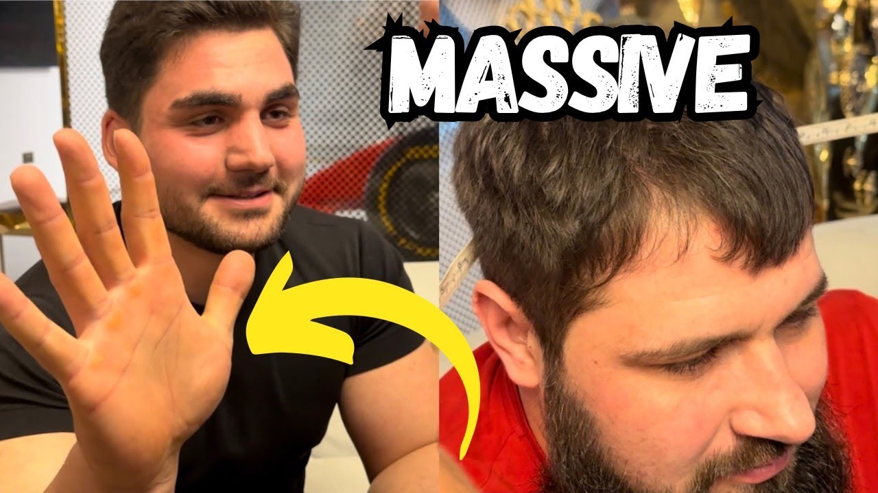 HOW BIG IS BACHO'S HAND? Biggest Heads & Hands Part 2