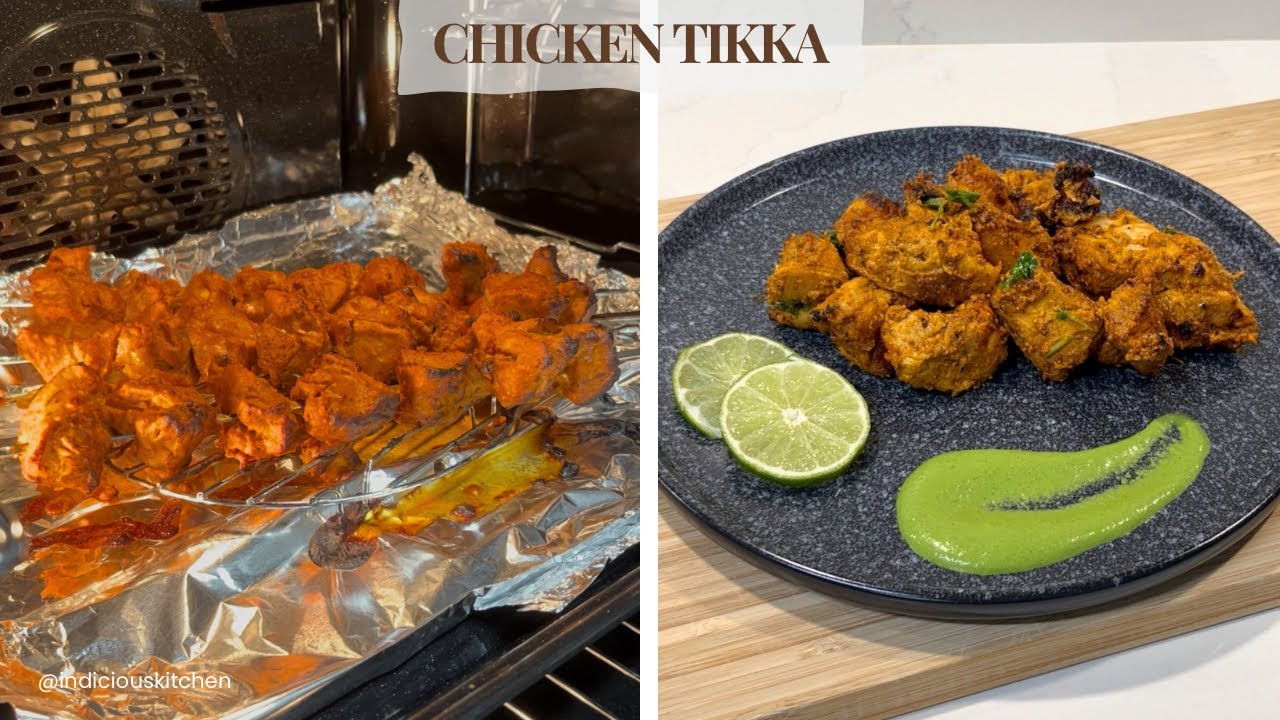 Authentic Chicken Tikka Recipe | Restaurant Style Chicken Tikka at Home