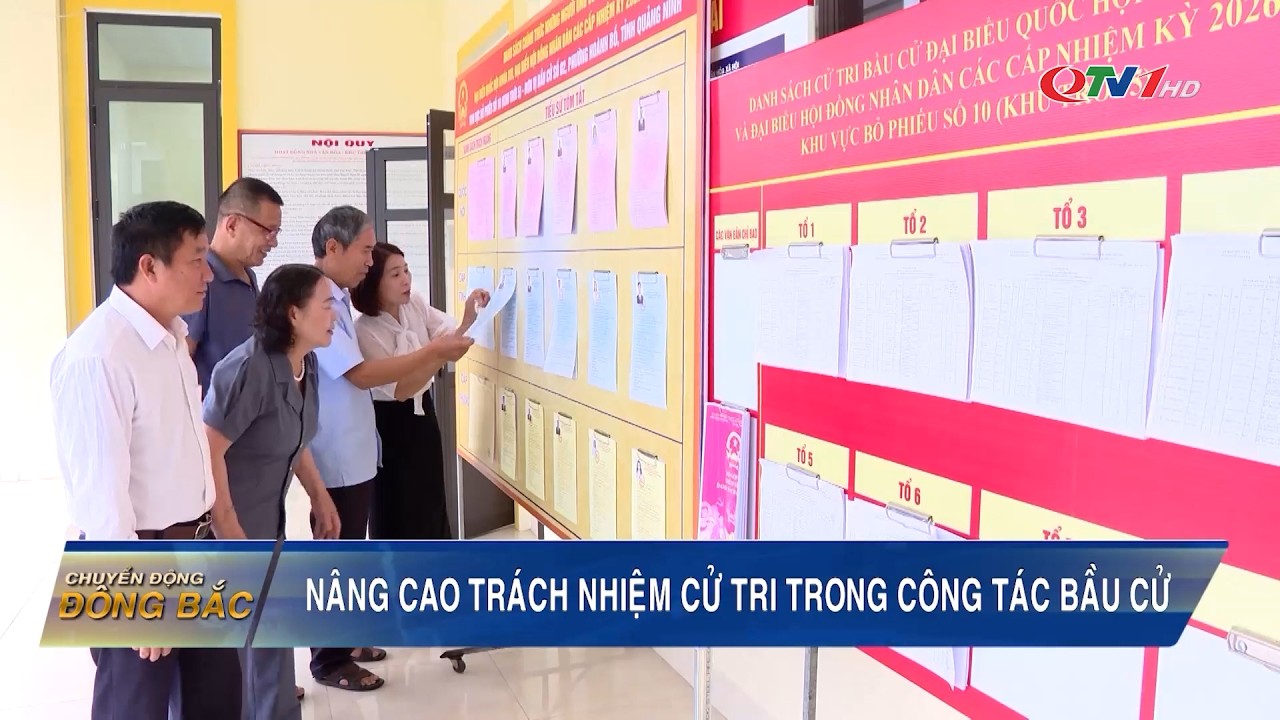 Nâng cao trách nhiệm cử tri trong công tác bầu cử