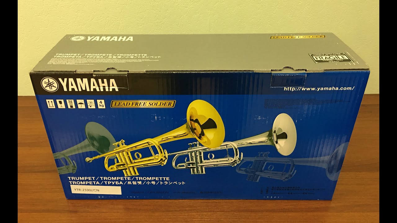Yamaha YTR-2330//CN | Распаковка