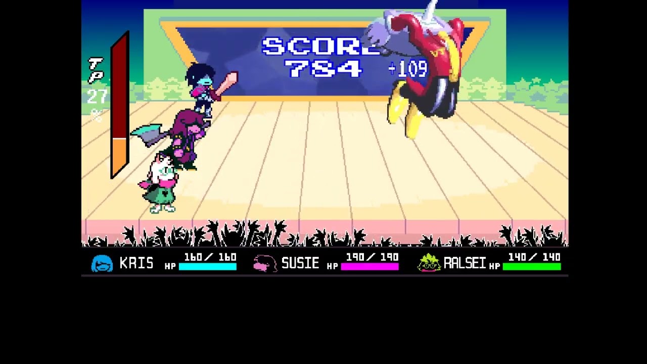 [DELTARUNE Ch3] VS Tenna (No Hit - Pacifist)