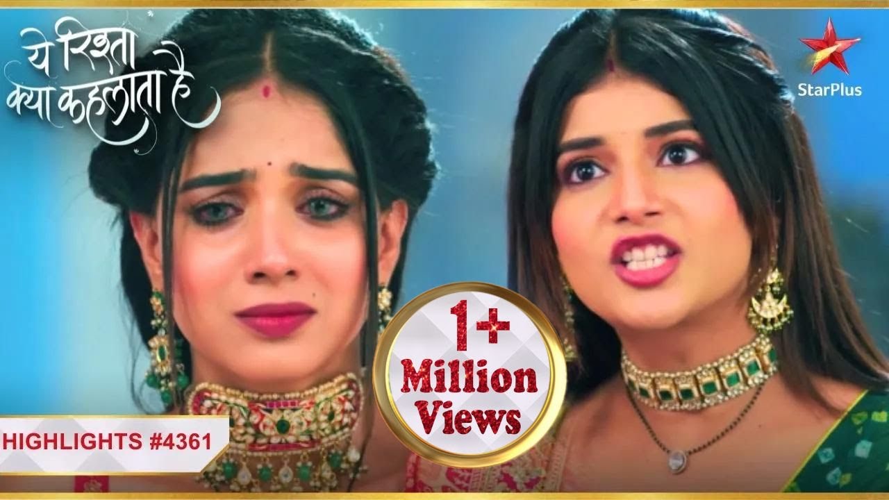 Abhira ne li Ruhi ke liye stand! | Ep.4361 | Highlights | Yeh Rishta Kya Kehlata Hai |Mon-Sun|9:30PM