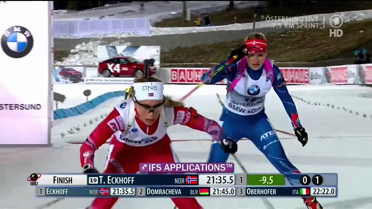 1.Weltcup-Sieg f&uuml;r Tiril Eckhoff