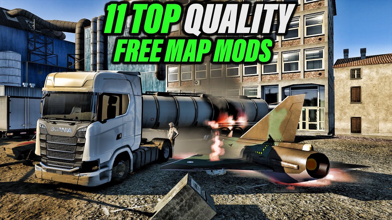 ETS2 11+ Top Quality Free Map Mods | Euro truck Simulator 2 Mods