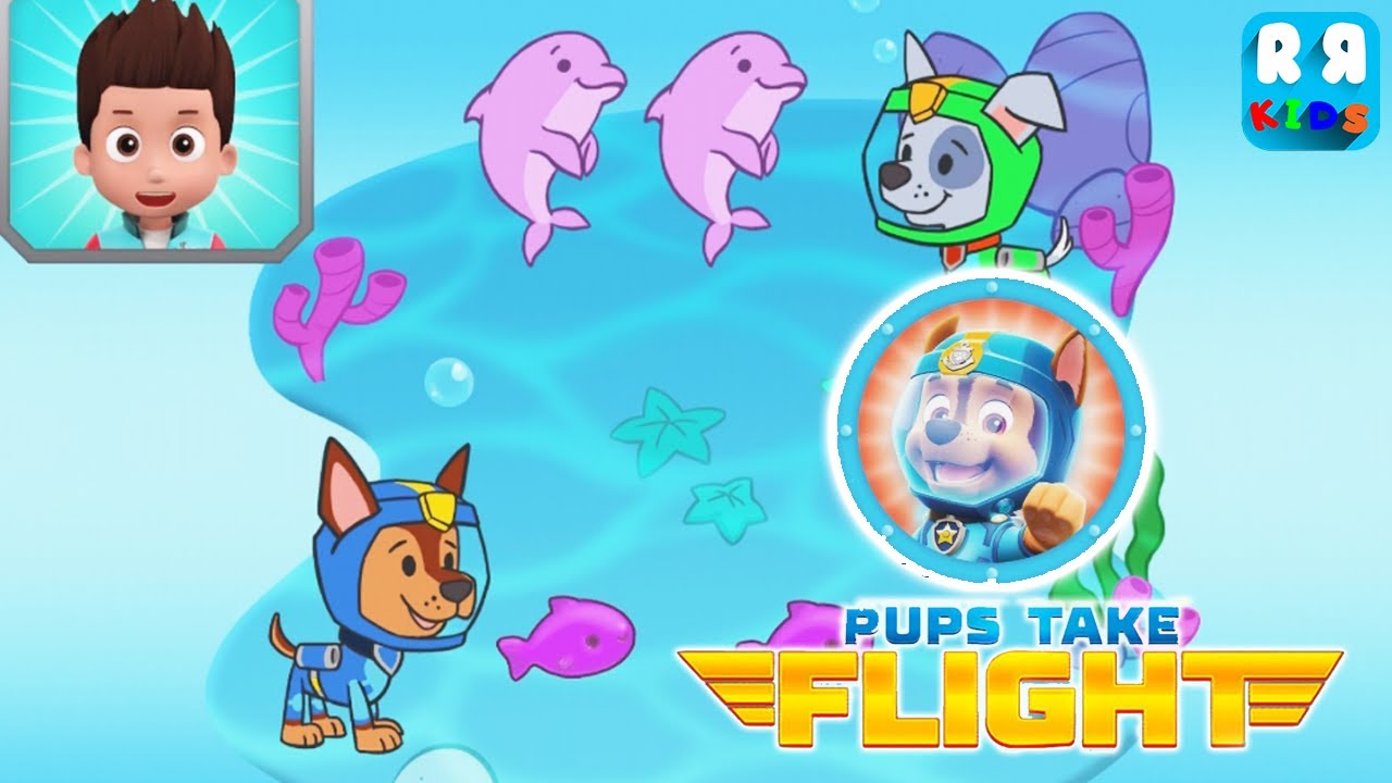 PAW Patrol Air and Sea Adventures - Sea Patrol With Chase | The Flight and The Sea Chase
