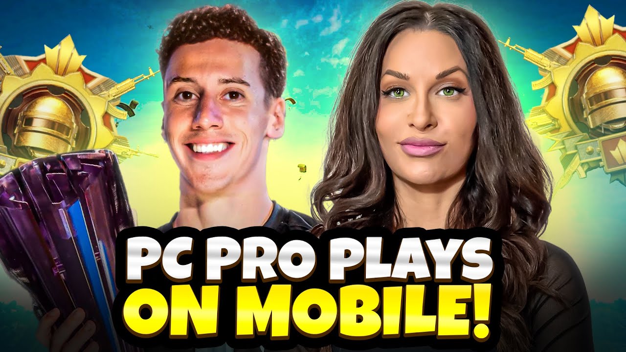 PUBG PC PRO PLAYS MOBILE 😳