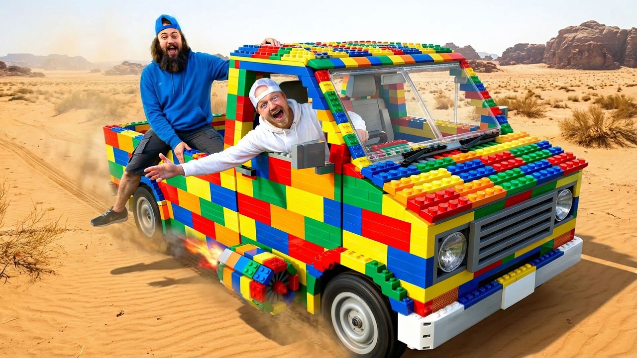Машинка из LEGO за 1 доллар против машинки за 10 000 долларов!