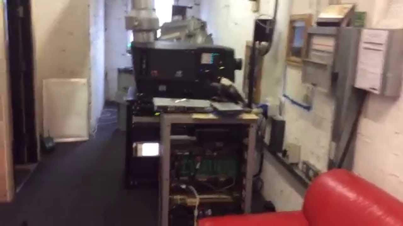 Cinema Projection room update video