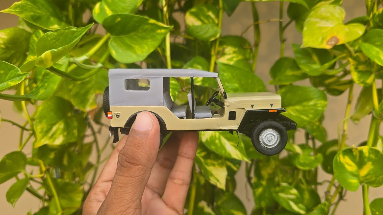 Diecast Mahindra Jeep Commander Unboxing