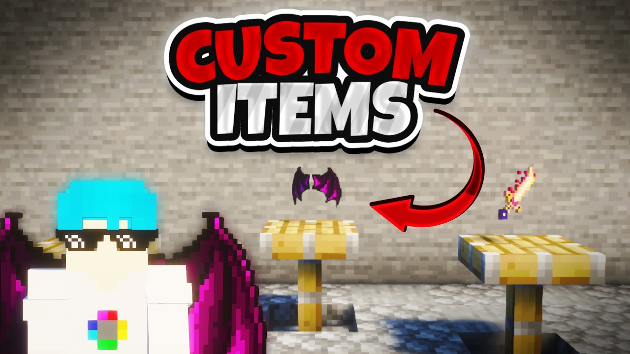 So fügst du Custom Items zu deinem Minecraft Server hinzu | ItemsAdder Tutorial