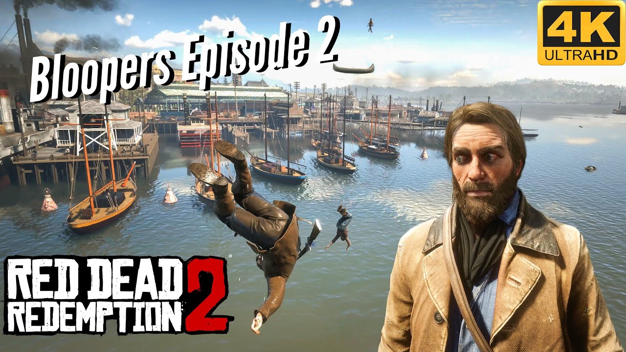 Смешные моменты и глюки RDR2 [Ляпы 2]