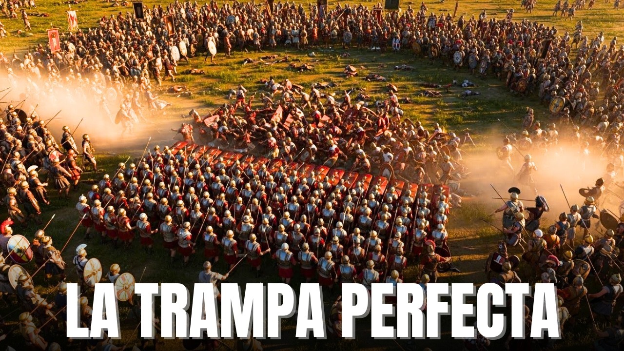 La BATALLA de CANNAS, 216 a.C.; La trampa PERFECTA que aniquil&oacute; a 50,000 romanos