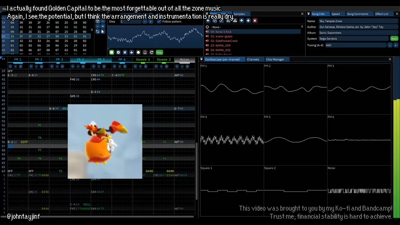 Sonic Superstars - Sky Temple Zone (YM2612 + SN76489 Arrangement)