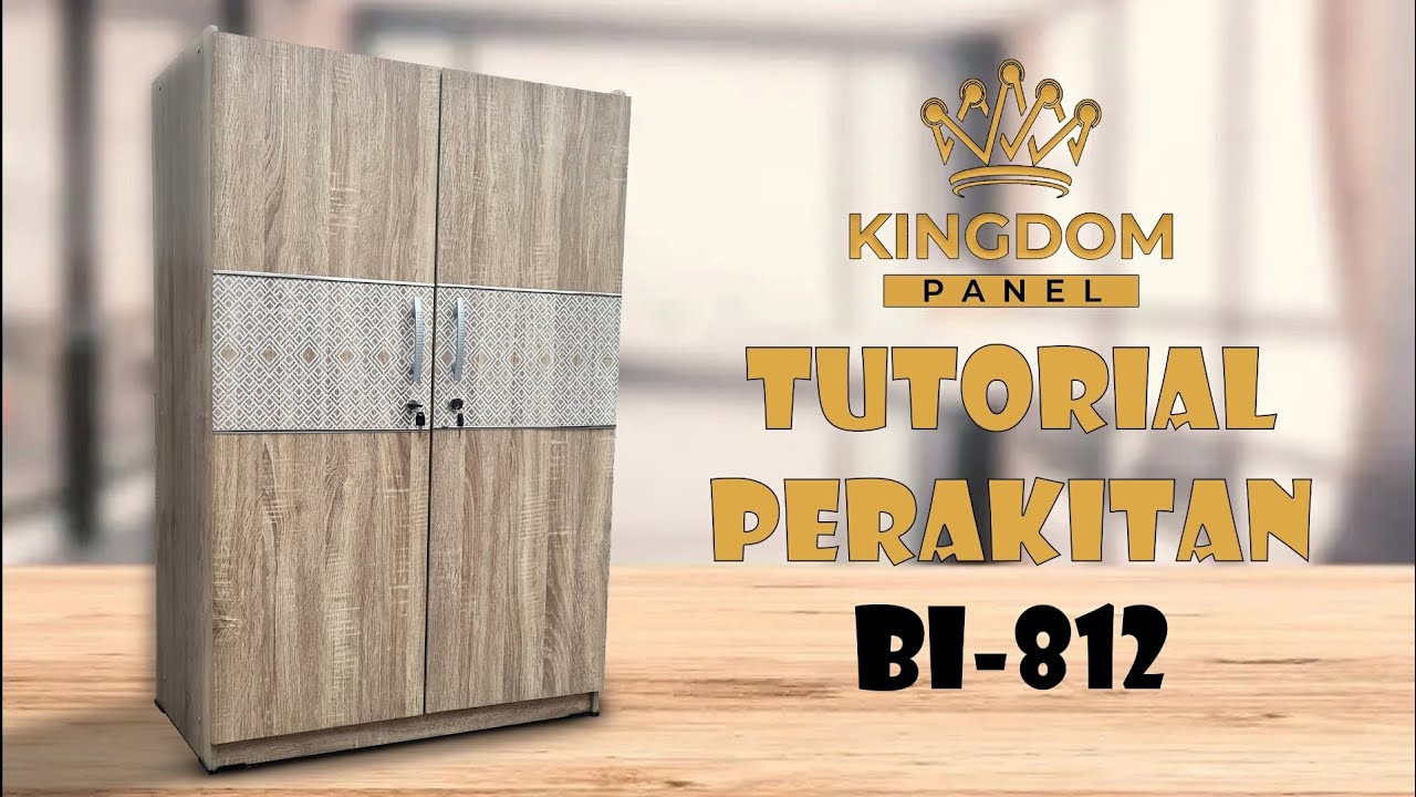 TUTORIAL PERAKITAN BL 812 ( KINGDOM PANEL )