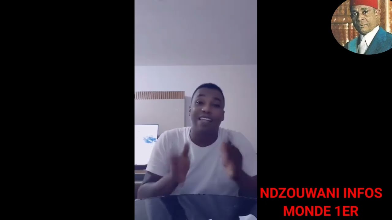 Un jeune comorienne à envoiyer un message fort pour la populations anjouannais 