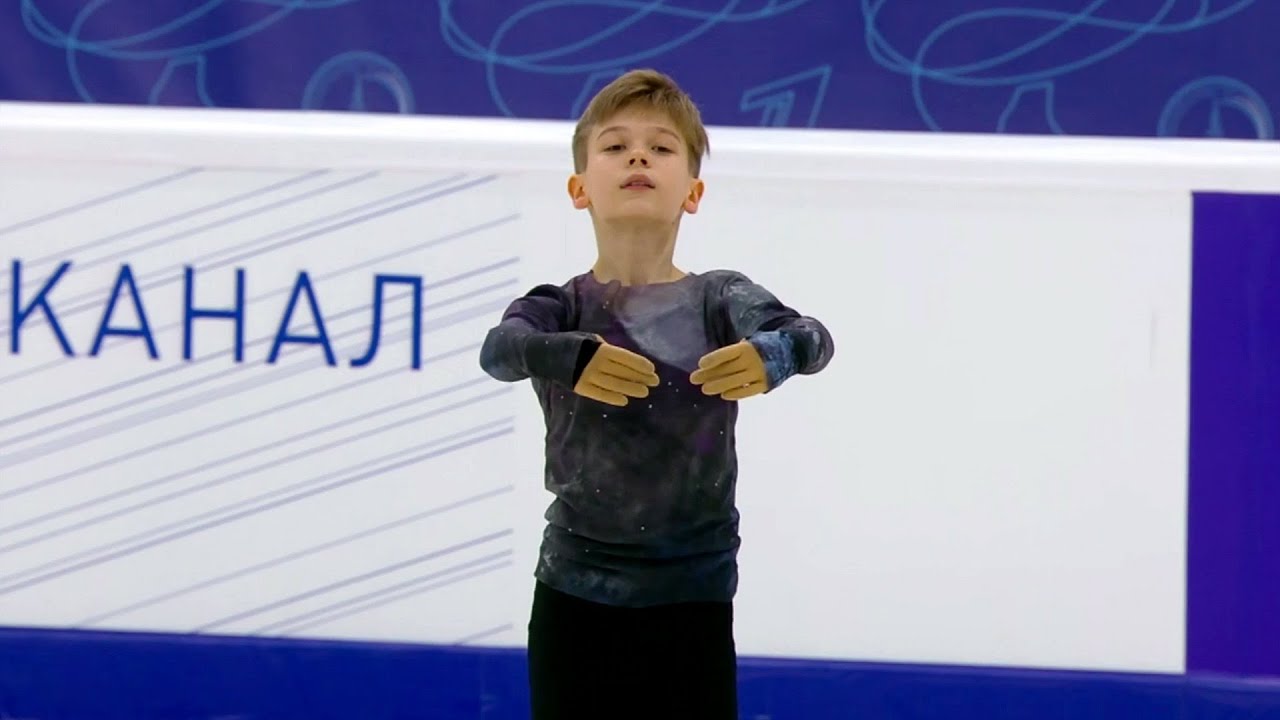 Лев Лазарев. Произвольная программа. Юноши. Первенство России среди юниоров 2023