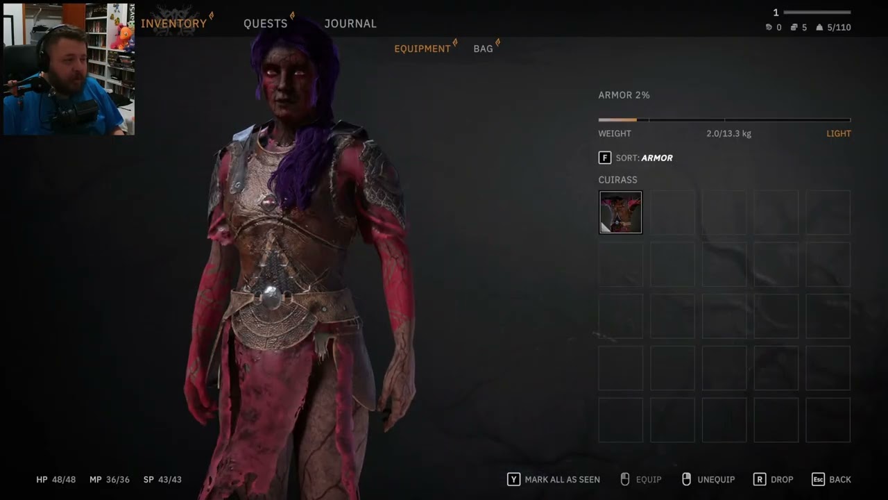 Tainted Grail: The Fall of Avalon - Playthrough VOD (Part 1)