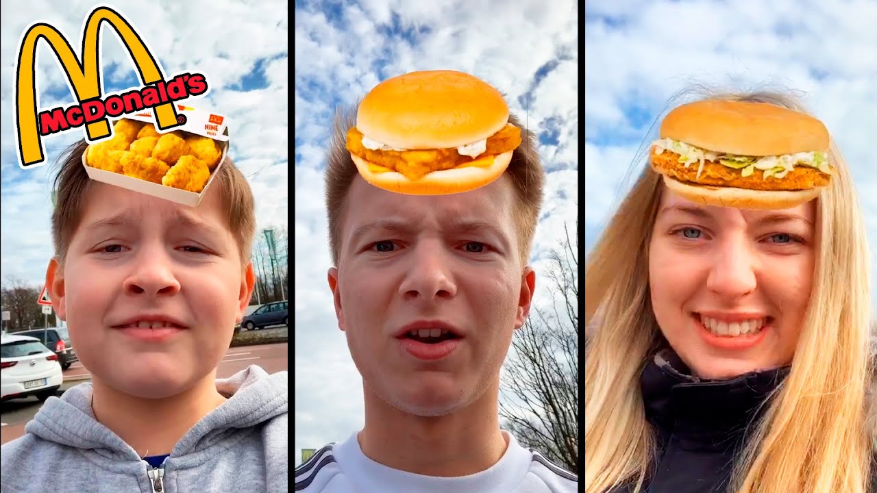 INSTAGRAM FILTER bestimmt unser McDonalds Food 24H🤣TipTapTube @YMSC @ASH @Echtso @Chrissi @marieland