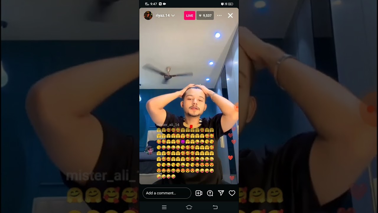 riyaz Aly ka live video