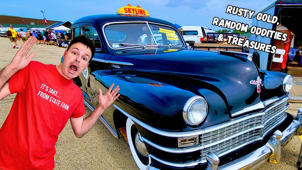 Cars for Sale Swap Meet Tour at the 2024 NSRA Street Rod Nationals