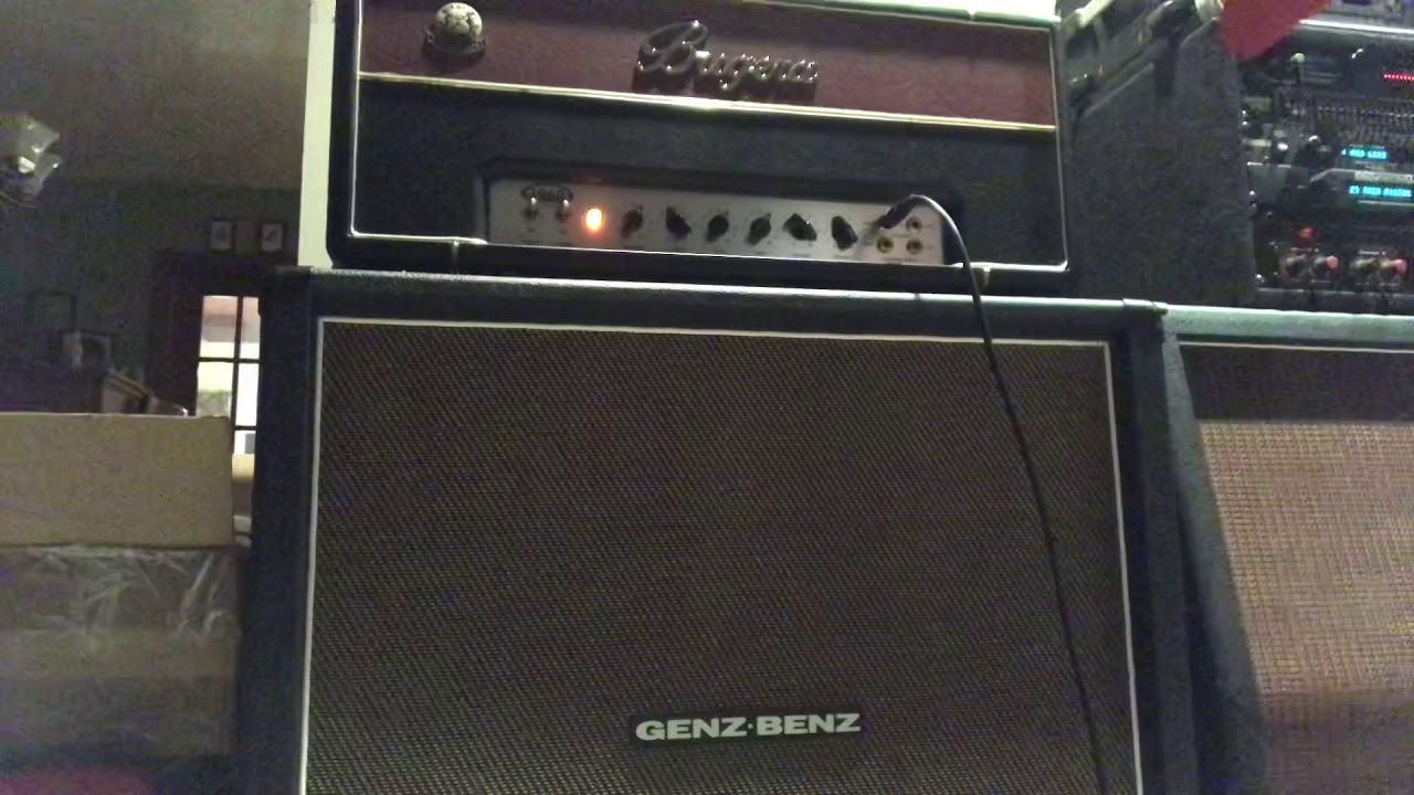Bugera 1960 Infinium with Metropoulos Supa Boost and Hot Box