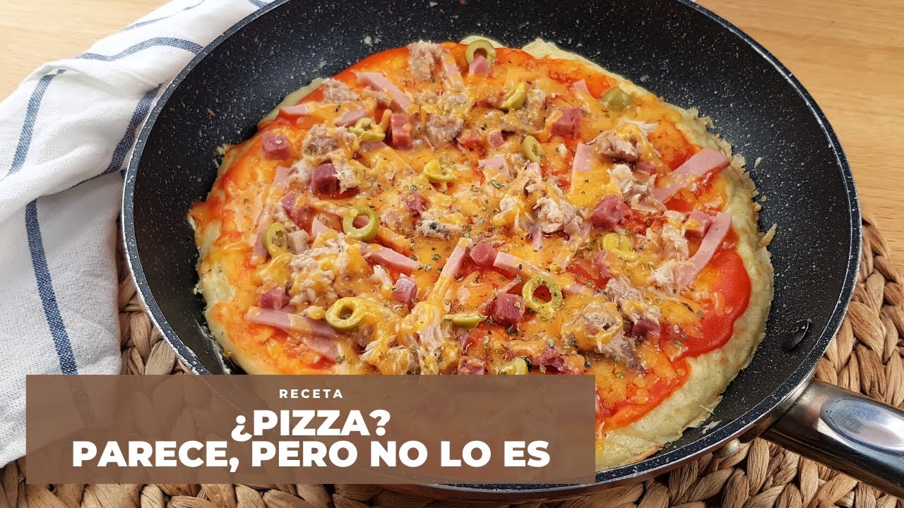 💡 ¿Parece PIZZA? Pues no lo es / Una pizza sin horno tan diferente a la Habitual