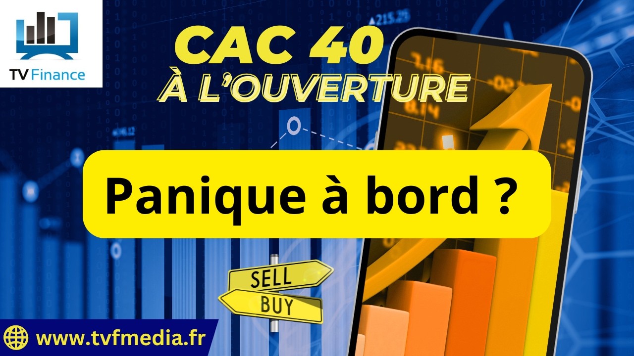 CAC40 : Panique à bord ?  | Antoine Quesada - Chrono CAC