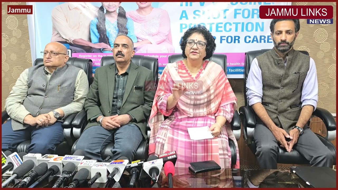 Media sensitization meeting held at Gandhi Nagar Hospital ahead of National HPV Vaccination Campaign