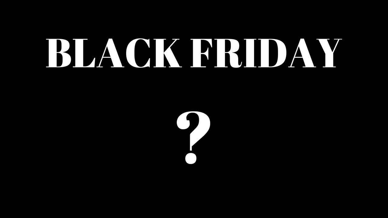 BLACK FRIDAY AND CYBER MONDAY DETAILING PLAN