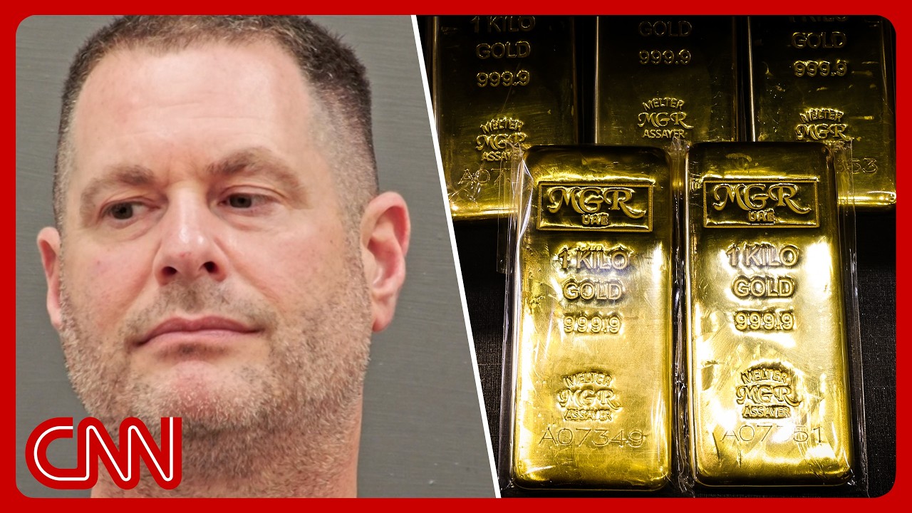 What was an ex-CIA official doing with $40M of gold bars?