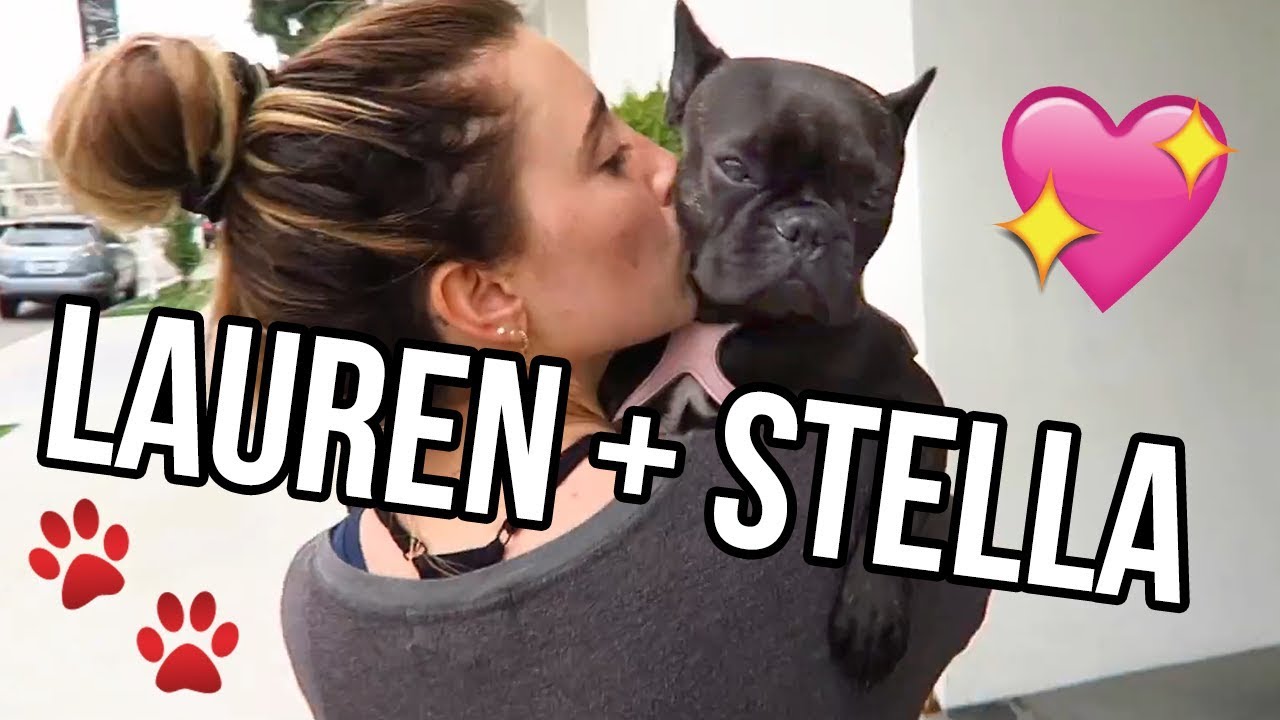 Dog Vlog | Lauren Elizabeth and Stella!
