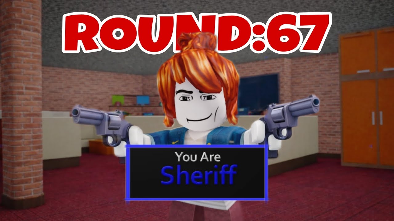 I Played Until I Got Sheriff in Murder Mystery 2