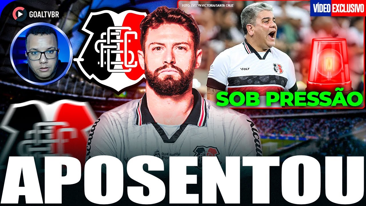 ⚠️😱 PODE CAIR? CABO SOB PRESSÃO! JOÃO PAULO falou tudo sobre o SANTA CRUZ!