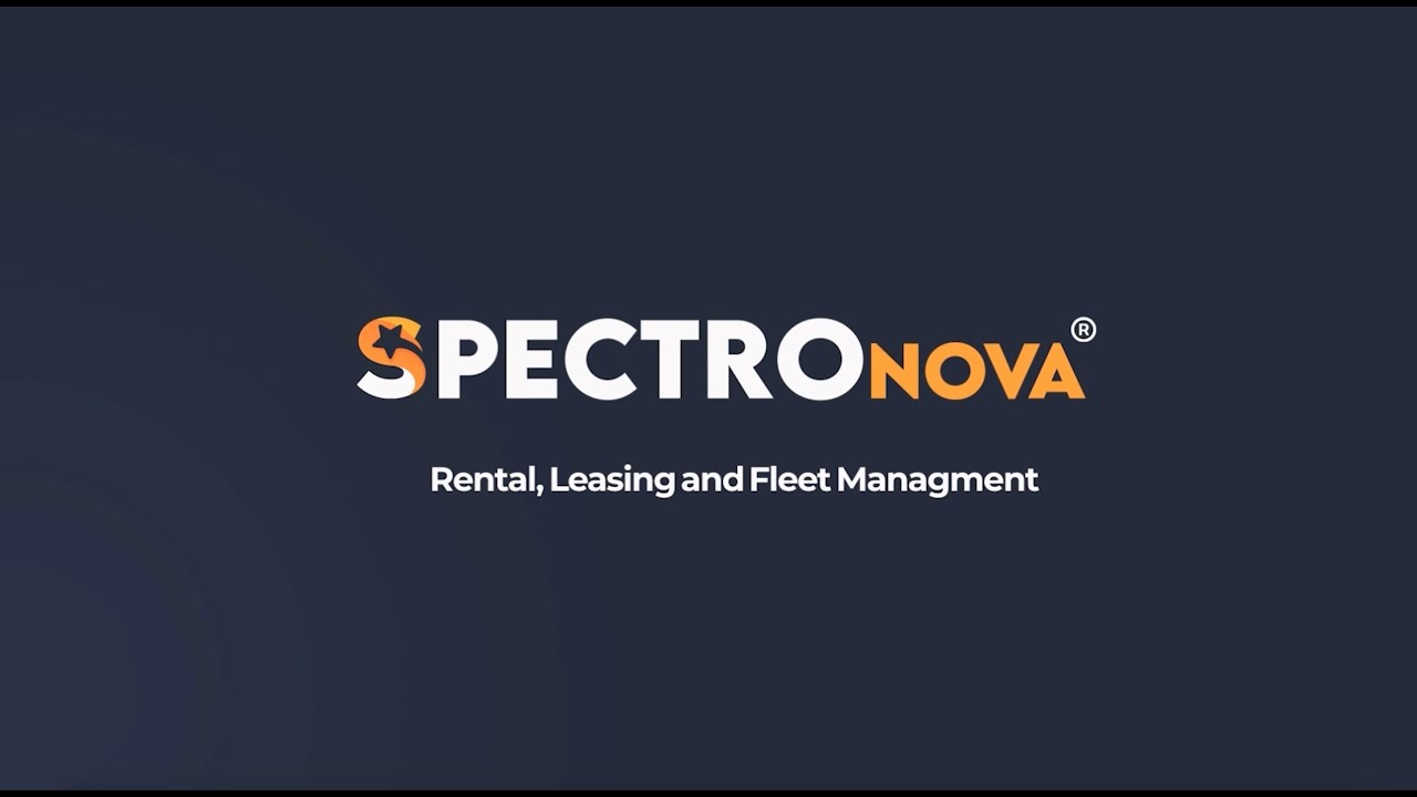 SpectroNova - Rental, Leasing and Fleet Management