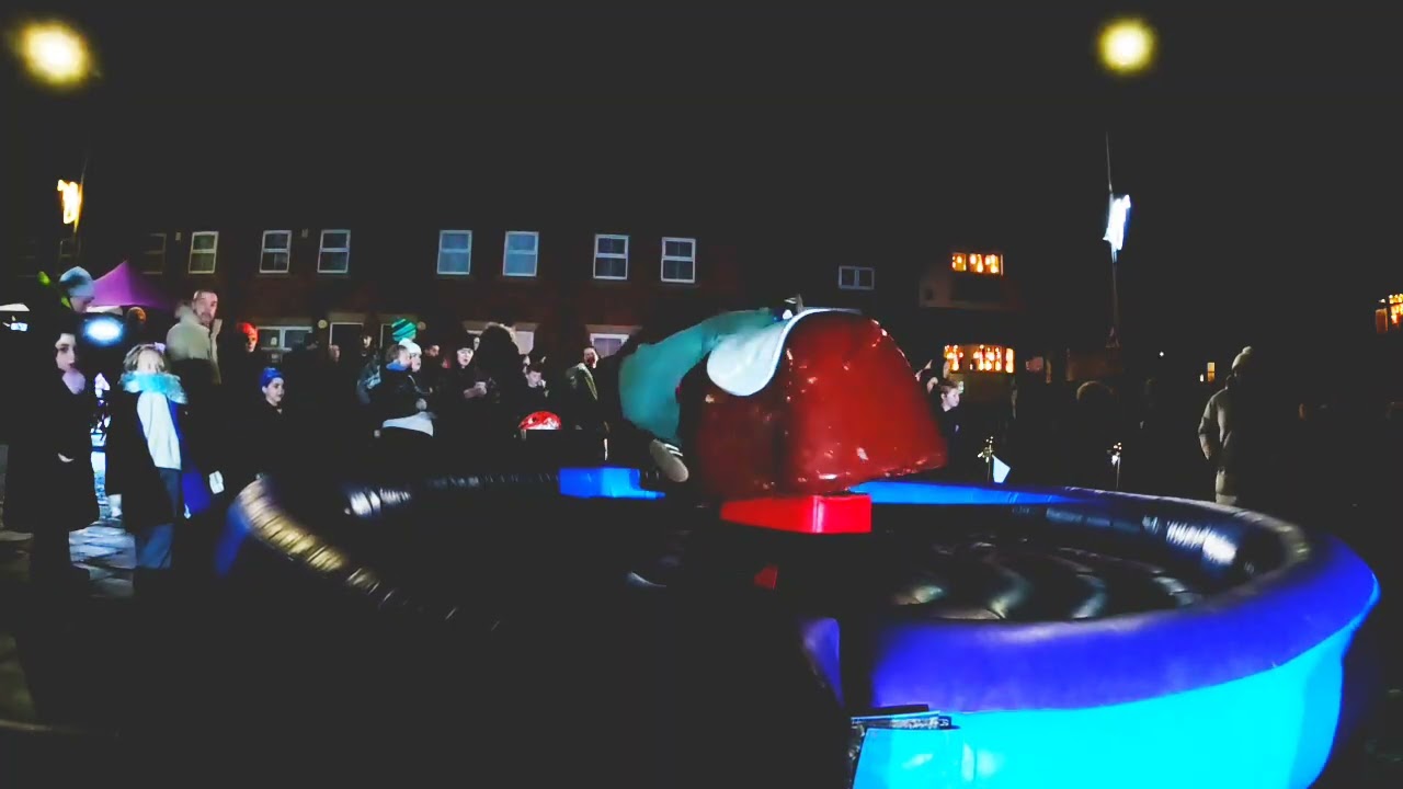 Rodeo Reindeer at Hessle christmas light switch on 28/11/2025  Www.buckinghull.co.uk 