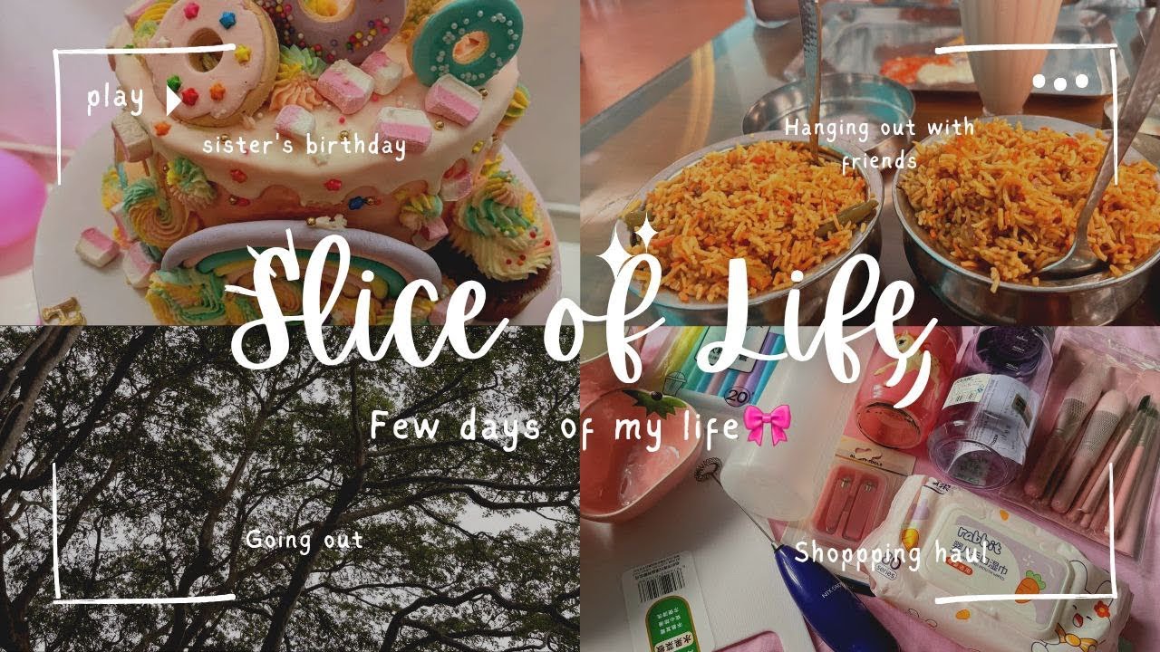 Few days in my life 🎀 | Birthday, Outing with firends, Studying, Shopping haul 