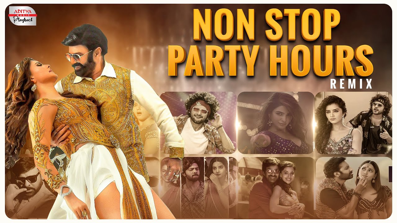 Party Mood ON: Nonstop Party Hours - Remix | Ultimate Telugu Dance & Party Hits | Trending Music