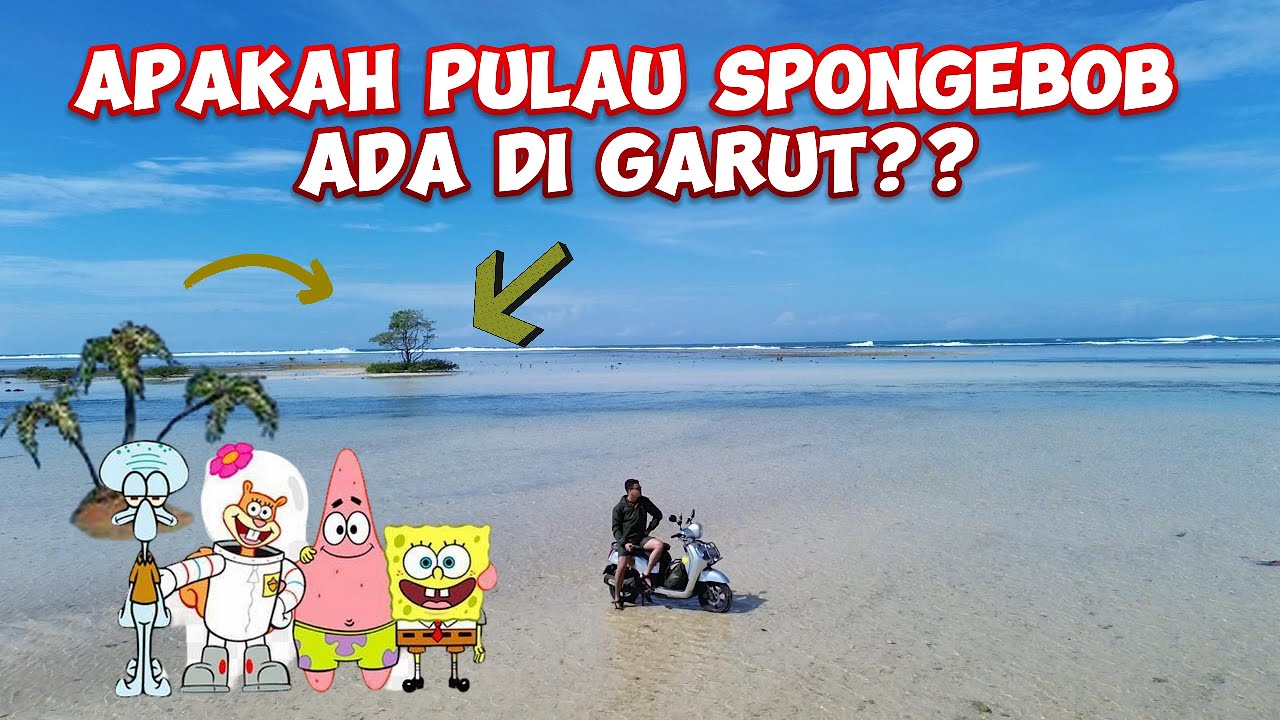 Eps.24 [NEMU PANTAI TERSEMBUNYI di GARUT] UNIKNYA PANTAI CIJERUK #adekrismoyo #pantai #garutselatan