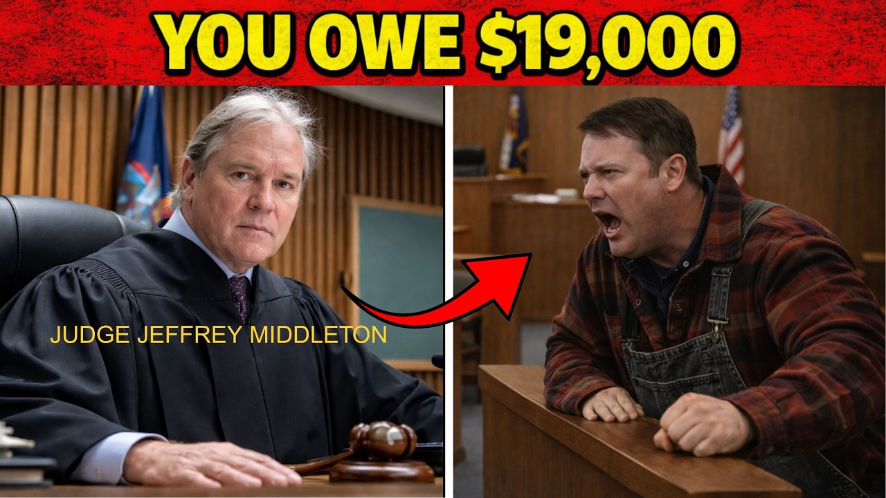 Man Argues for 17 Minutes, Judge Jeffrey Middleton Delivers Brutal Reality Check