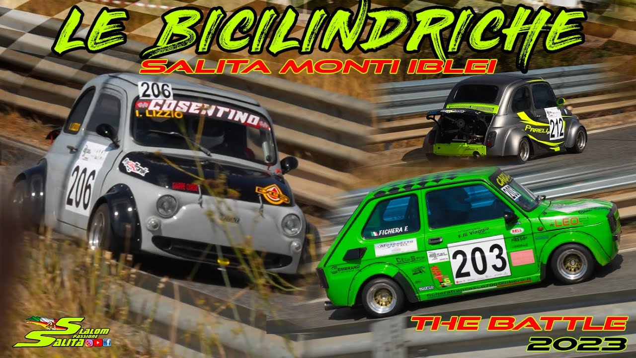 SALITA MONTI IBLEI 2023 // LE BICILINDRICHE // THE BATTLE