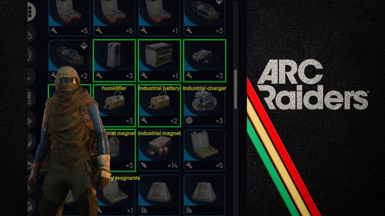 ARC Raiders - What to recycle or sell, overlay software tracker