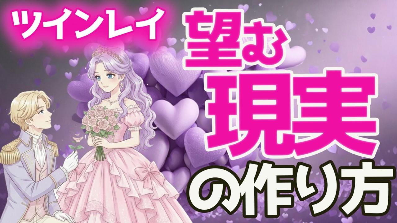 ツインレイ｜望む現実💓の作り方｜現実が変わらない原因はコレだった‼️
